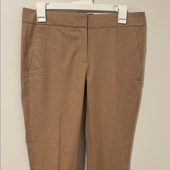 NWT J Crew Campbell Style A0072 Tan Dress Pants Slacks Office Career Size 4 - Picture 1 of 6